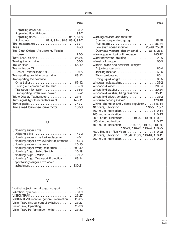 John Deere 9780 CTS Combines Operator's Manual (OMZ93046) - Image 4