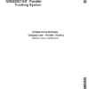 John Deere GREENSTAR PARAL.TRACKING SYST. ENGL Operator's Manual (OMZ93107)