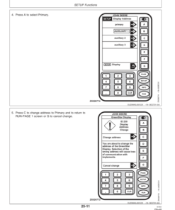 Alternative view of John Deere GREENSTAR PARAL.TRACKING SYST. ENGL Operator's Manual (OMZ93107)