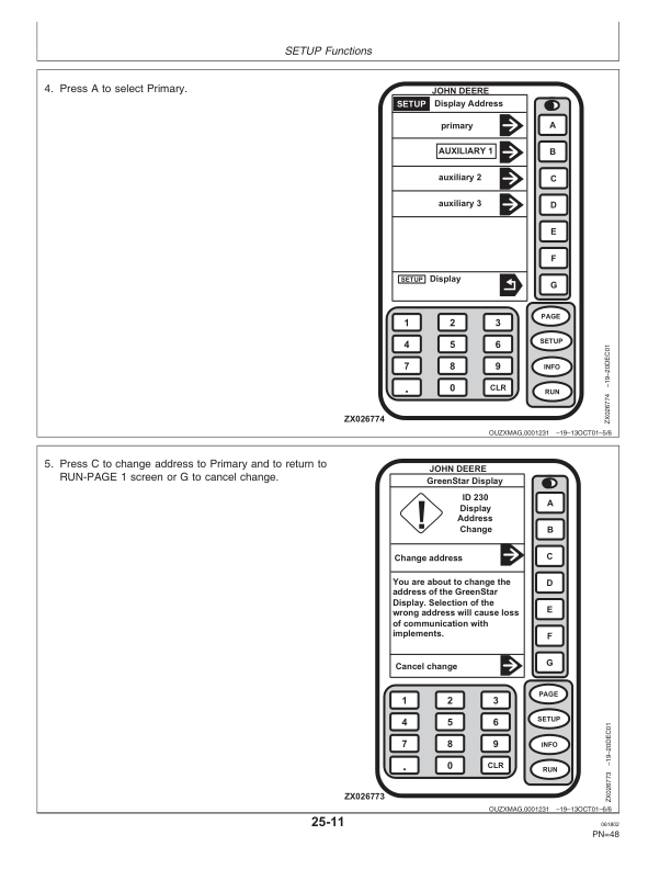 John Deere GREENSTAR PARAL.TRACKING SYST. ENGL Operator's Manual (OMZ93107) - Image 2