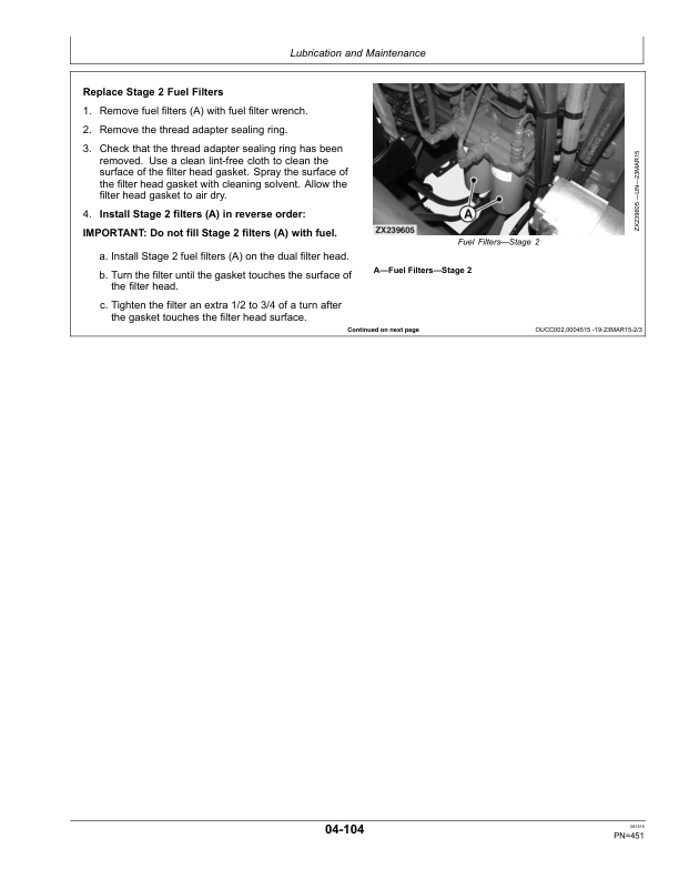 John Deere 8100, 8200, 8300, 8400, 8500, 8600, 8700 & 8800 Self-Propelled Forage Harvesters (European Edition) Operator's Manual (OMZ93144) - Image 3