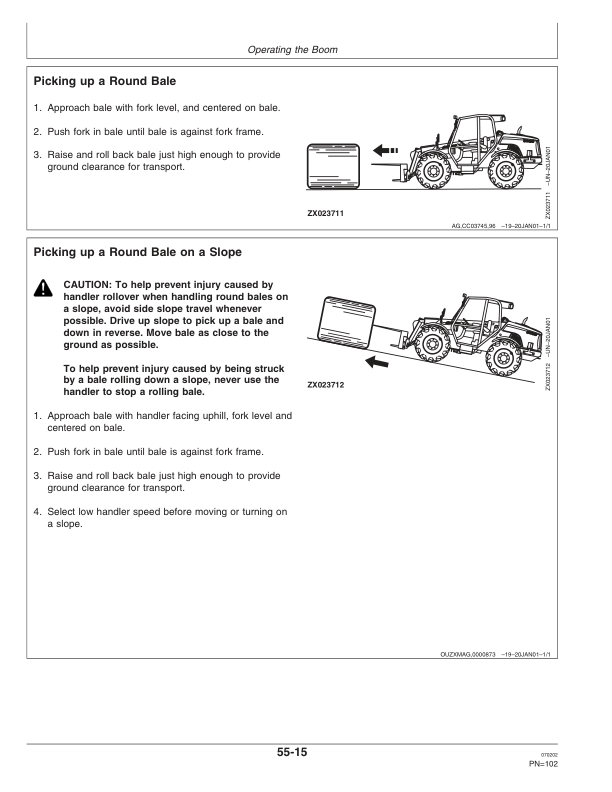 John Deere 3800 Telescopic Handlers Operator's Manual (OMZ93162) - Image 2