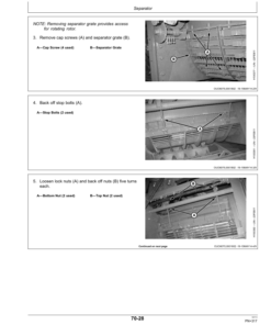 Alternative view of John Deere S660, S670, S680 & S690 Combines Operator's Manual (OMZ93195)