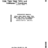 John Deere W540, W550, W650, W660, T550, T560, T660, T670, and HillMaster Combines (European Edition) Operator's Manual (OMZ93224)