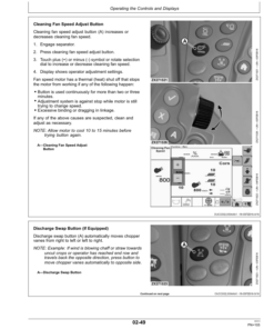 Alternative view of John Deere W540, W550, W650, W660, T550, T560, T660, T670, and HillMaster Combines (European Edition) Operator's Manual (OMZ93224)