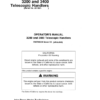 John Deere 3200 & 3400 Telescopic Handlers Operator's Manual (OMZ93238)