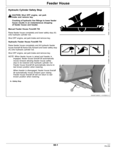 Alternative view of John Deere S660, S670, S680, S685, S690 & HillMaster Combines Operator's Manual (OMZ93333)