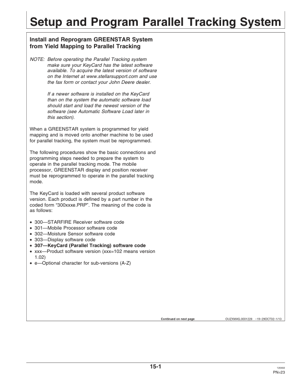 John Deere Greenstar AutoTrac Assisted Steering System European Edition Operator's Manual (OMZ93474) - Image 2