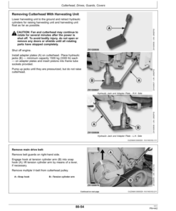 Alternative view of John Deere 7200, 7300, 7400, 7500, 7700 & 7800 Self-Propelled Forage Harvesters Operator's Manual (OMZ93609)