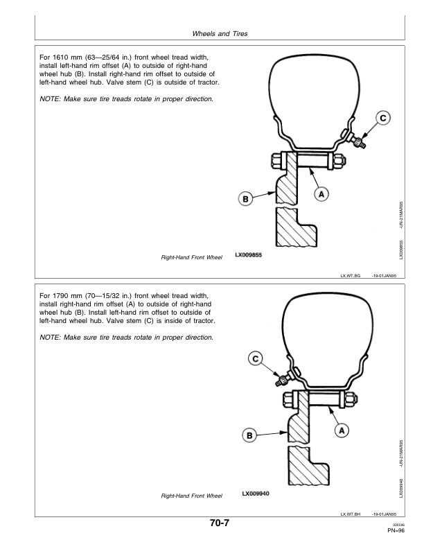 John Deere 2000, 2100, 2200, 2300 & 2400 Tractors Operator's Manual (OMZT001) - Image 3