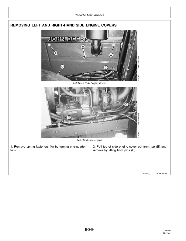 John Deere 2700, 2800 & 2900 Tractors Operator's Manual (OMZT002) - Image 2