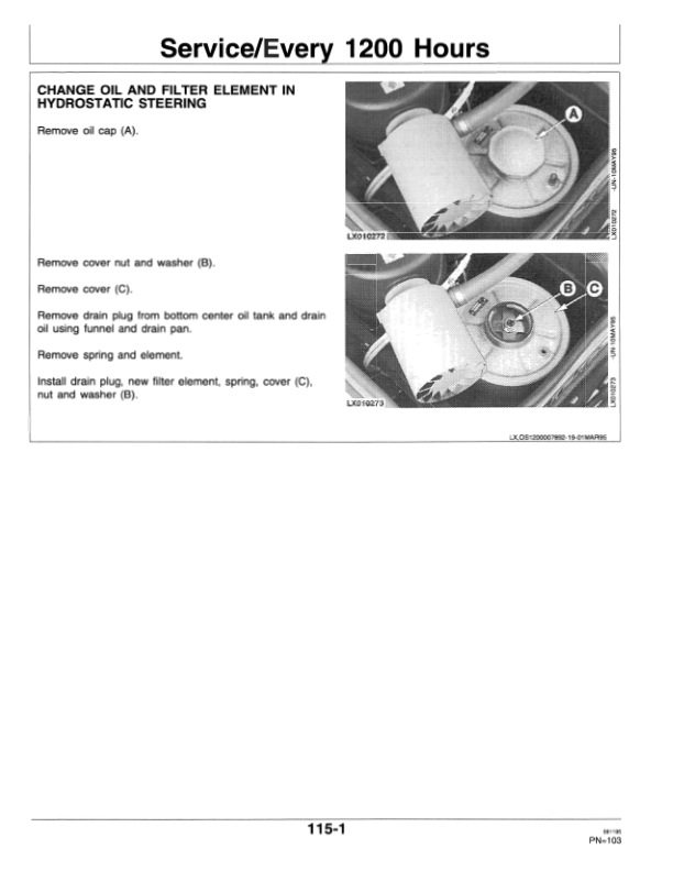John Deere 2000V Tractor Operator's Manual (OMZT008) - Image 2