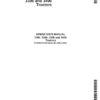 John Deere 3100, 3200, 3300 & 3400 Tractors Operator's Manual (RT6005012380)