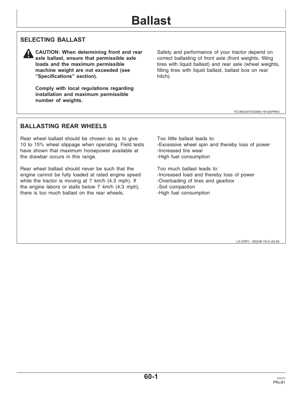 John Deere 3100, 3200, 3300 & 3400 Tractors Operator's Manual (RT6005012380) - Image 3