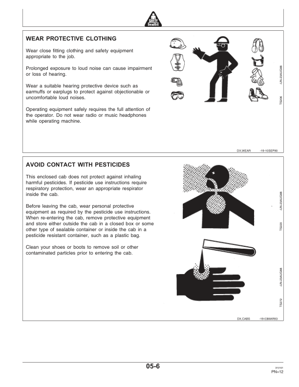 John Deere 3200X, 3300X & 3400X Tractors Operator's Manual (RT6005012387) - Image 2