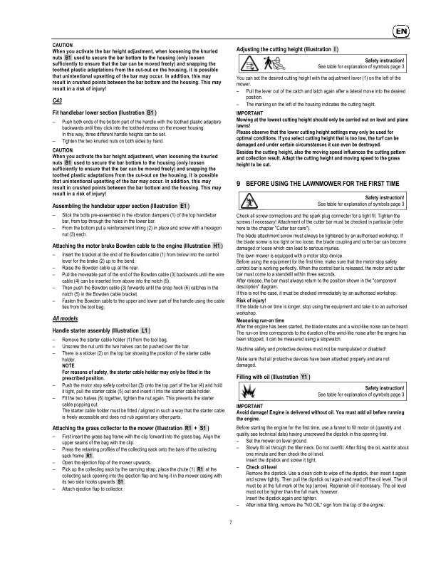 John Deere 43-PRO, C43 Lawn Mowers Operator's Manual (SAU14737) - Image 2