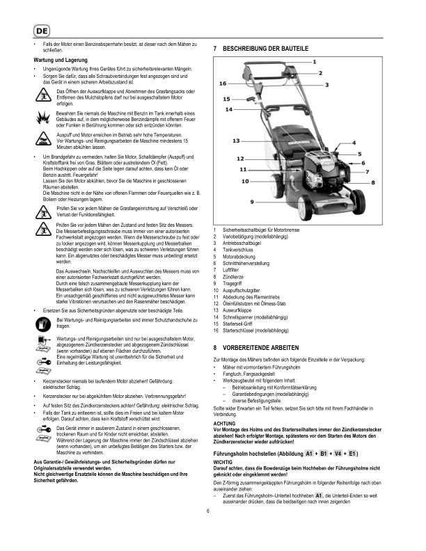 John Deere 43-VARIO, 43-VARIO E, 43-A ECONOMY, R43V, R43S Lawn Mowers (2018-2019) Operator's Manual (SAU16197) - Image 2