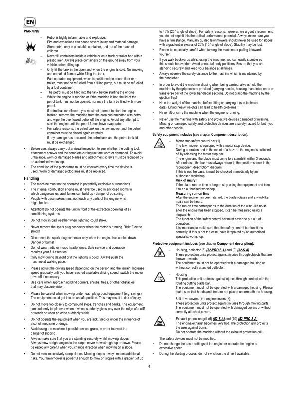 John Deere 52-S A and 52-PRO S A Lawn Mowers Operator's Manual (SAU16201) - Image 2