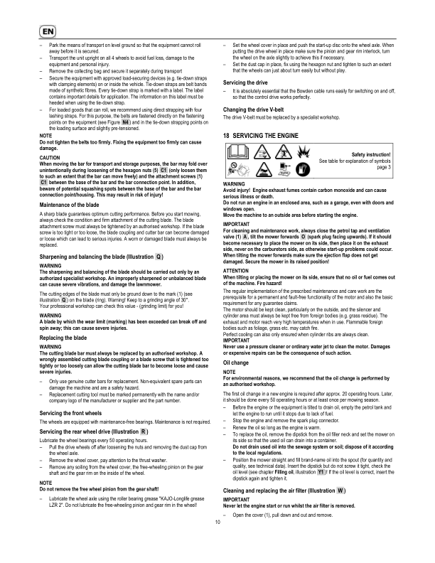 John Deere 54-PRO K VARIO PLUS (SA322920), PRO 54V (SA327920) Lawn Mowers (MY2019-MY2020) Operator's Manual (SAU16212) - Image 2