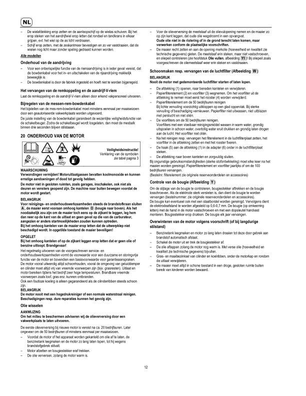 John Deere 47-K VARIO B (SA1878), 54-K VARIO B (SA1837), R47KB (SA1888), and JX90 (SA1897) Lawn Mowers Operator's Manual (SAU16392) - Image 2
