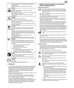 Alternative view of John Deere R54RVB (SA247720) Lawn Mowers Operator's Manual (SAU16640)