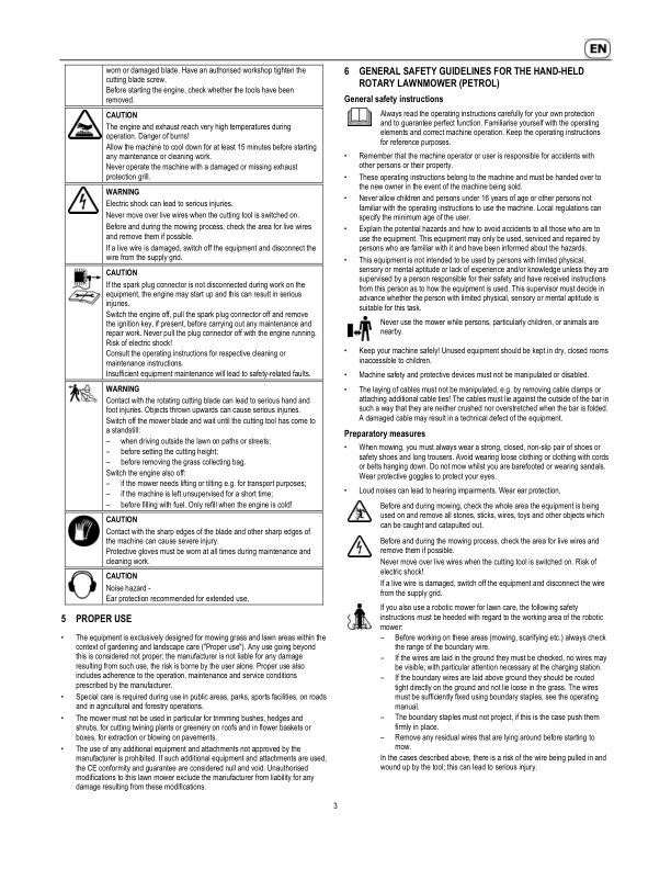 John Deere R54RVB (SA247720) Lawn Mowers Operator's Manual (SAU16640) - Image 2
