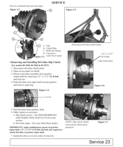 Alternative view of John Deere Frontier Rotary Cutters - RC2048, RC2060, RC2072, RC2084 Operator's Manual (TIFC711189)