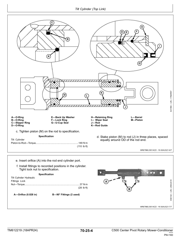 John Deere C500 Center Pivot Rotary Mower-Conditioner Operator's Manual (TM612219) - Image 2