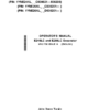 John Deere E240LC, E260LC Excavators Operator's Manuals (WY21780)