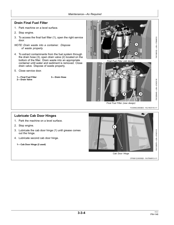 John Deere E210LC, E230LC Excavators Operator's Manuals (WY21781) - Image 3
